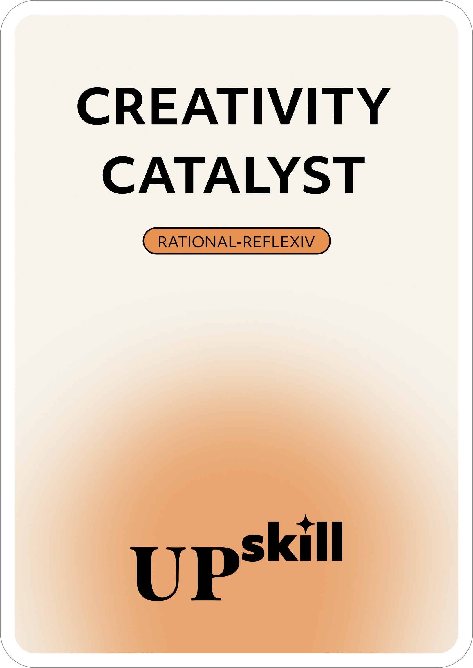 Creativity Catalyst – Rollenkarte Vorderseite