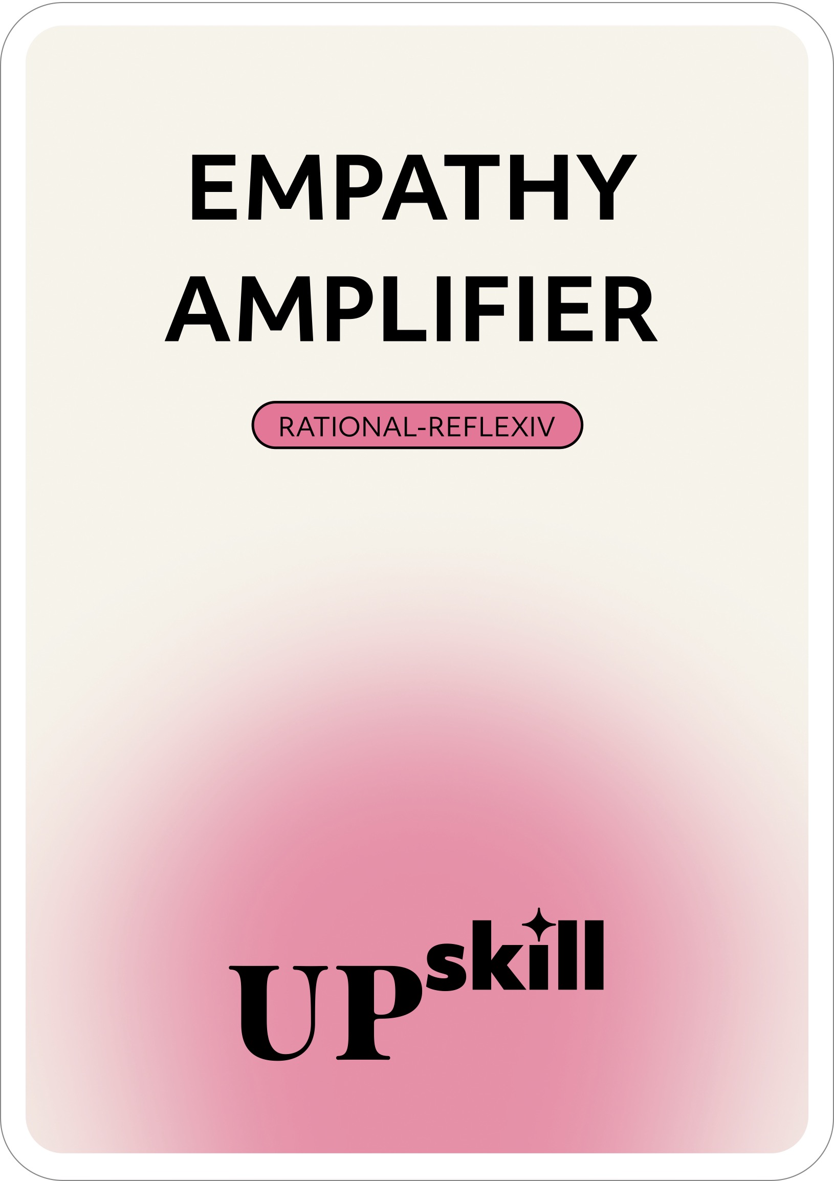 Empathy Amplifier – Rollenkarte Vorderseite
