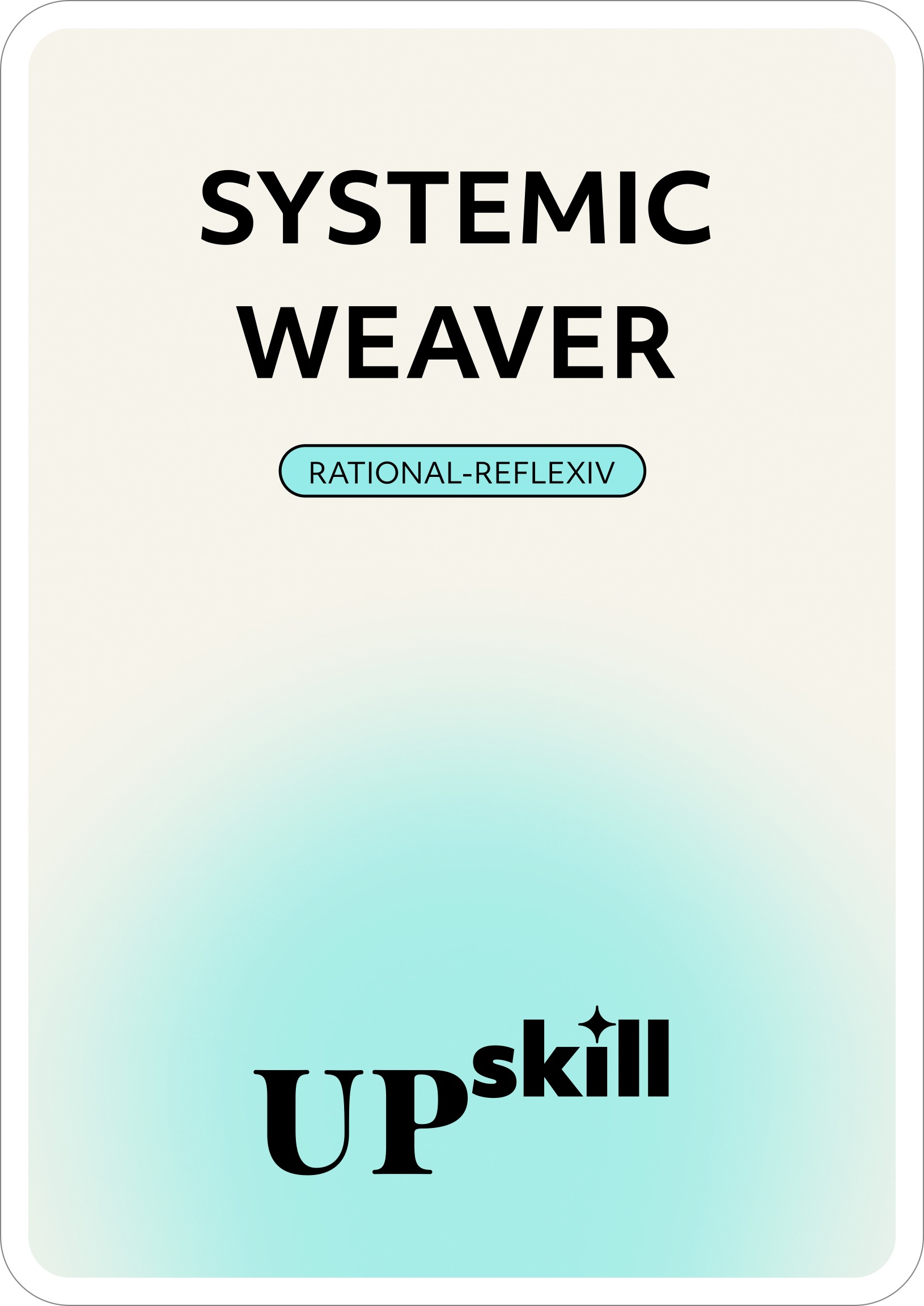 Systemic Weaver – Rollenkarte Vorderseite